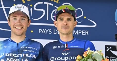 Cyclisme Tour Du Finist Re Rudy Molard E Une Petite Victoire