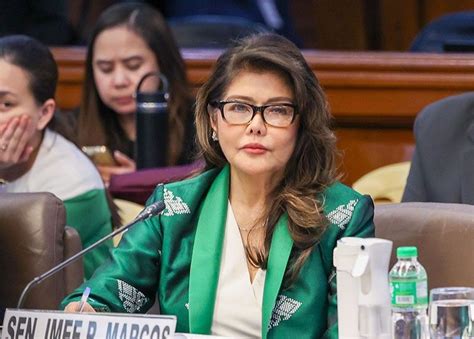 Group Hits Imee Reaction On Ntf Elcac Philstar