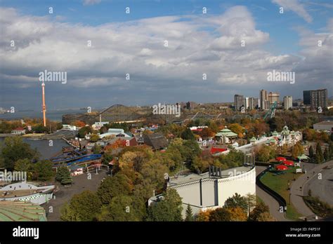 La Ronde Amusement Park In Montreal Quebec Stock Photo Alamy