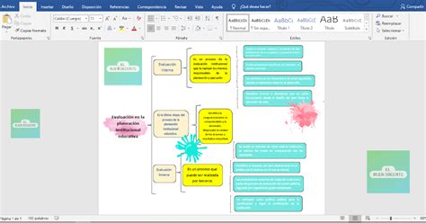 Plantilla De Cuadro Sinóptico En Word Para Rellenar