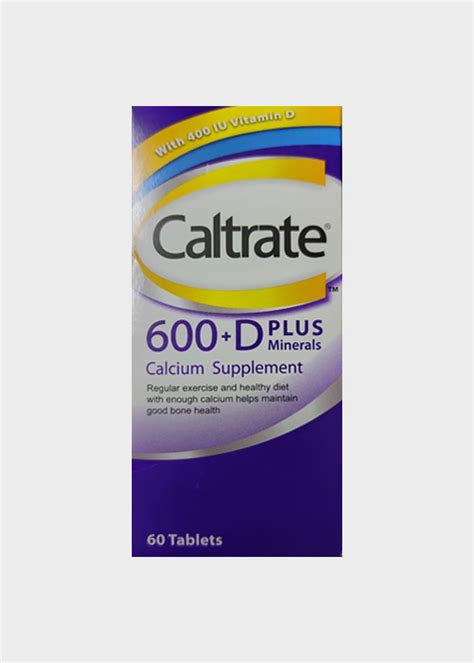 Caltrate 600 D3 Plus Minerals Calcium Supplement Available In Pakistan Buyimported