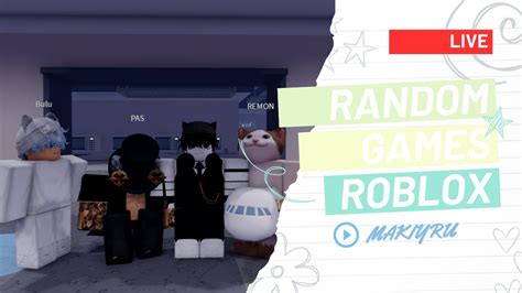 [🔴live Roblox ] Random Games 14 Roblox Indonesia Youtube