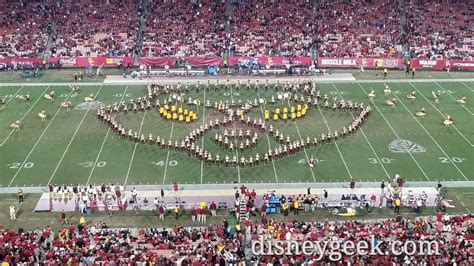 USC Trojan Marching Band Guardians Of The Galaxy Halftime Show The