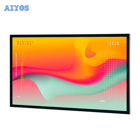 49 Inches Indoor Wall Mounted Digital Signage Display Media Player