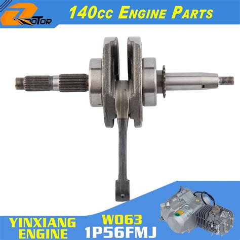 YX140 Engine Crankshaft For 56mm Bore YX140 YinXiang 140cc 1P56FMJ