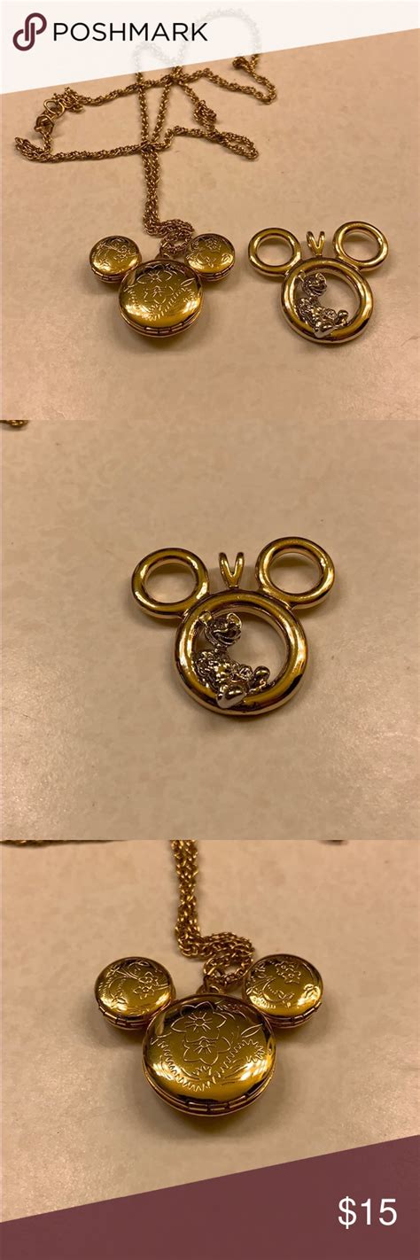 Disney Locket And Interchangeable Pendant Interchangeable Pendants