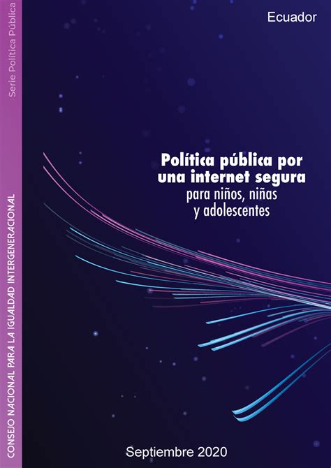 Pol Tica Publica Internet Segura Consejo Nacional Para La Igualdad