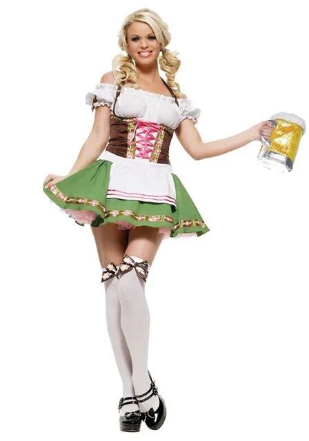 Buy Womens Traditional German Bavarian Beer Girl