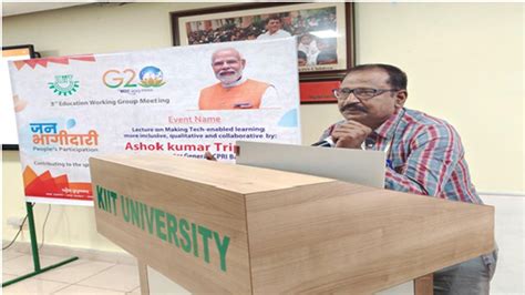 Kiit Organizes Expert Talk Under G20 Jan Bhagidari Campaign Kiit