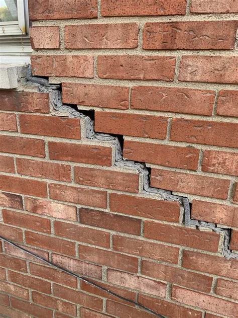 Cracks In Brick Veneer Replace Siding On Whole House