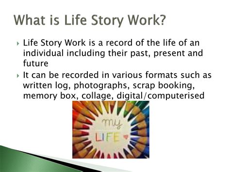 life story work powerpoint    id
