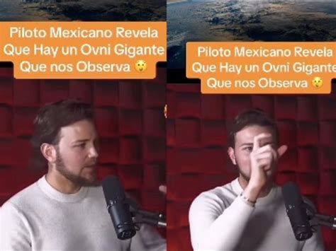 Video Piloto Mexicano Revela Que Hay Un Ovni Gigante Observándonos Lo Vio