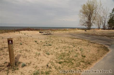 Southwick Beach State Park Campsite Photos Site 8 Beach Loop