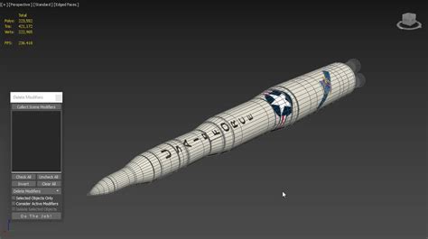 LGM-30 AB Minuteman Intercontinental Ballistic Missile 3D Model by 3dxin