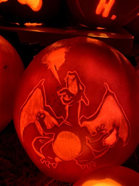 Charizard Pumpkin Carving | Utah Pumpkins