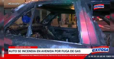 Cercado de Lima Taxista pide ayuda económica tras sufrir incendio de