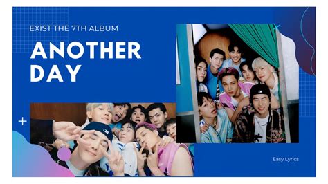 EXO 엑소 Another Day Easy Lyrics YouTube