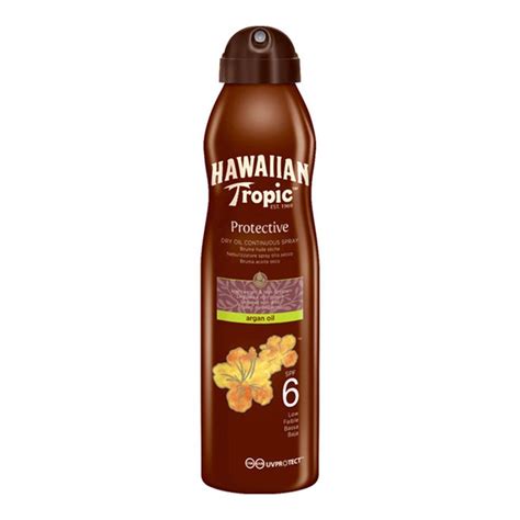 Amazon Hawaiian Tropic Protective Argan Oil Spf6 177Ml