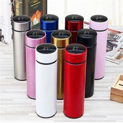 Jual Termos Suhu Ml Thermos Led Temperatur Botol Minum Air Panas