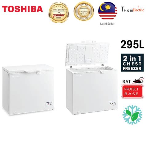 Toshiba In Chest Freezer L Dual Function Mode Chiller Frozen Cr