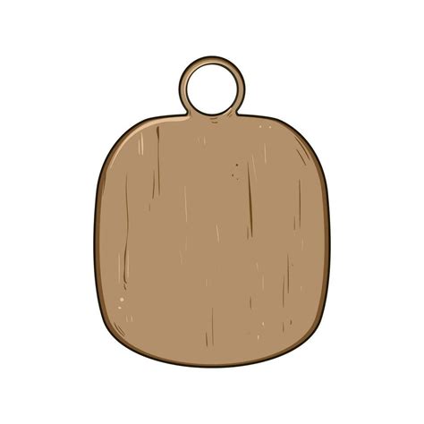 empty chopping board cartoon vector illustration 28215045 Vector Art at ...