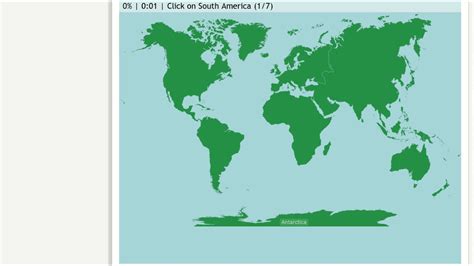 Seterra Map Quiz Game Pin Hard Continents Wr Youtube