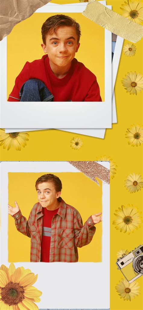 Malcolm El Del Medio Amarillo Asa Butterfield Flores Girasoles