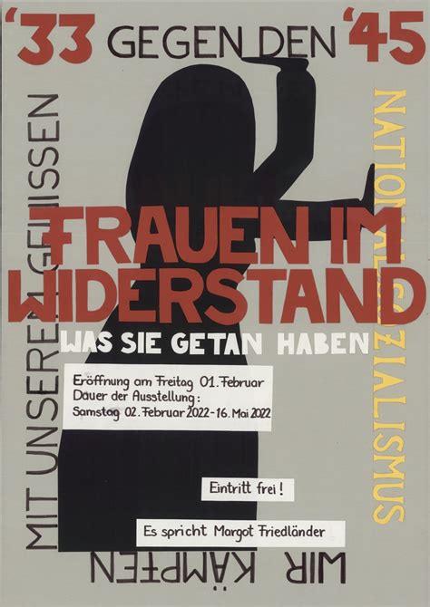 Remember Resistance Online Ausstellung Frauen Im Widerstand