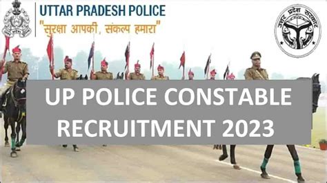 Up Police Constable Recruitment Age Limit Upcoming