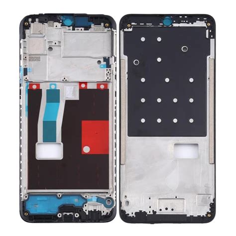 LCD Frame Middle Chassis For Realme 5 Pro Black By Maxbhi