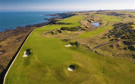 Aerial view of Torrance golf course at Fairmont St Andrews golf club ...