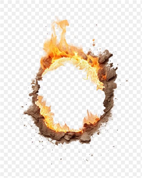 Png Circle Flame Fire Destruction Premium Png Rawpixel