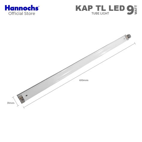 Jual Hannochs Kap Lampu Rumah Lampu Tl T Led Panjang Cm Cm