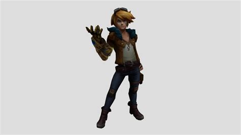 Ezreal League Of Legends Character Download Free 3d Model By