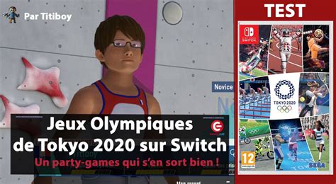 [test] Jeux Olympiques De Tokyo 2020 Le Jeu Officiel Sur Switch