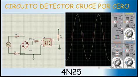 Circuito Detector Cruce Por Cero Proteus Optoacoplador N Zero