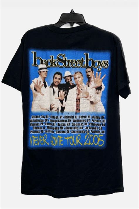 2005 Backstreet Boys Never Gone Tour Band Tee - Gem