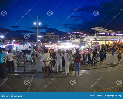 Nakhon Ratchasima Save One Night Bazaar Editorial Stock Image Image Of History Crowd 158144159