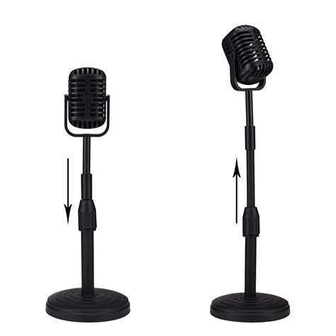 Mua Facmogu Vintage Desktop Microphone Prop Model With Adjustable Stand