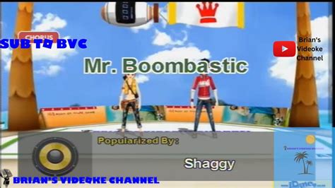 Mr Boombastic Shaggy Karaoke Youtube