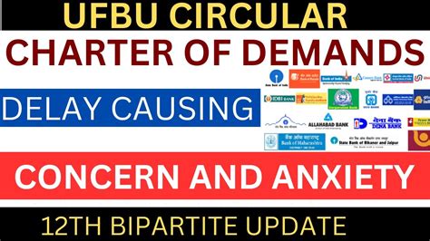 12TH Bipartite Charter Of Demands Delay Causing Concern And Anxiety