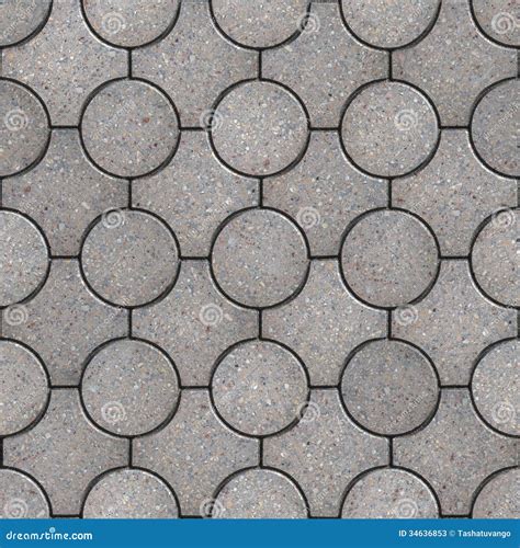 Figured Pavement Seamless Tileable Texture Stock Image Image Of