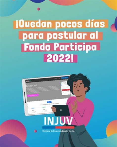 QUEDAN POCOS DÍAS PARA POSTULAR AL FONDO PARTICIPA 2022 Tour Innovación