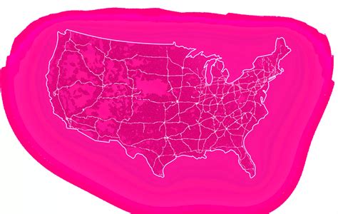 5g Coverage On America S Interstate Highways T Mobile