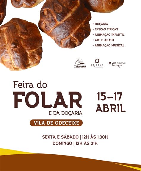 Feira do Folar e da doçaria de Odeceixe de 15 a 17 de abril 2022