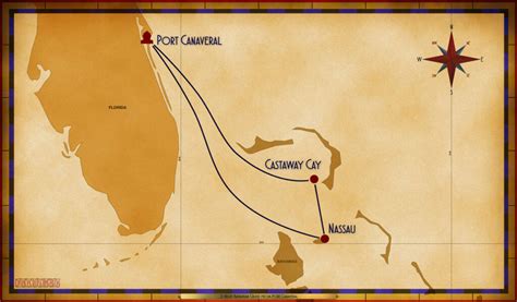 Personal Navigators Disney Wish Night Bahamian Cruise From Port