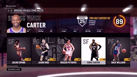 NBA 2K19 Complete All Time Team Rosters YouTube