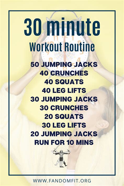 30 Minute Workout Routine 30 Minute Workout Routine 30 Minute Workout Workout Routine