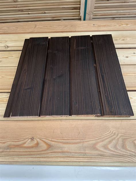 Charred Douglas Fir Shadow Gap Timber Cladding Timberulove