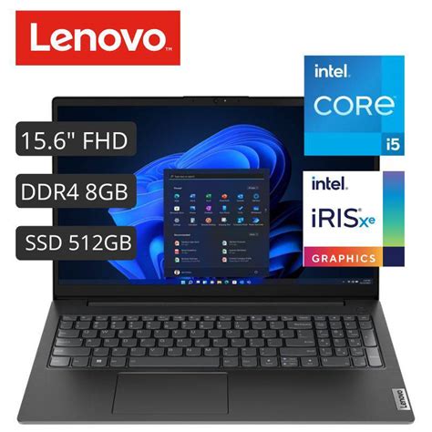 Laptop Lenovo V15 G3 Iap Core I5 156fhd 8gb Ddr4 512gb Ssd